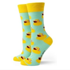 NWT Two Left Feet sitting duck socks